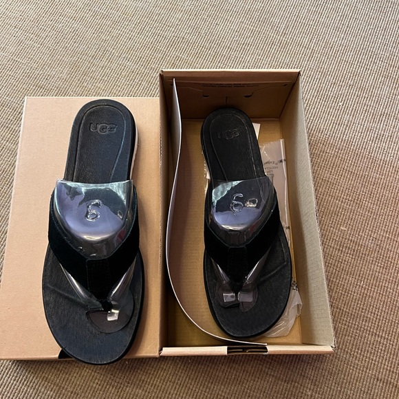 NWT Size 8.5 / 9 UGG Suede Thong Sandal - Picture 6 of 10